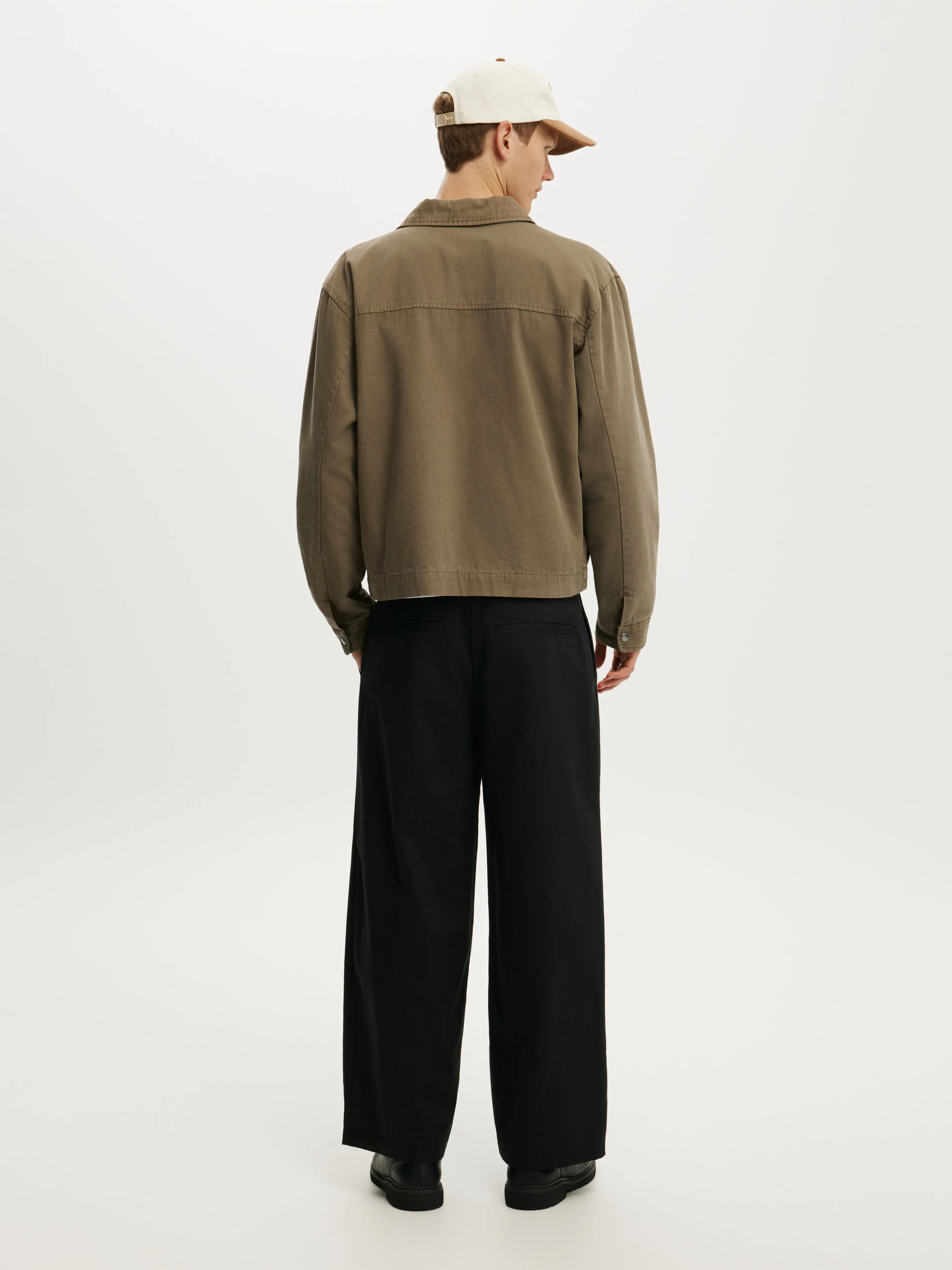 COTTON ON Quần Vải Dài Nam - Baggy Barrel Pant
