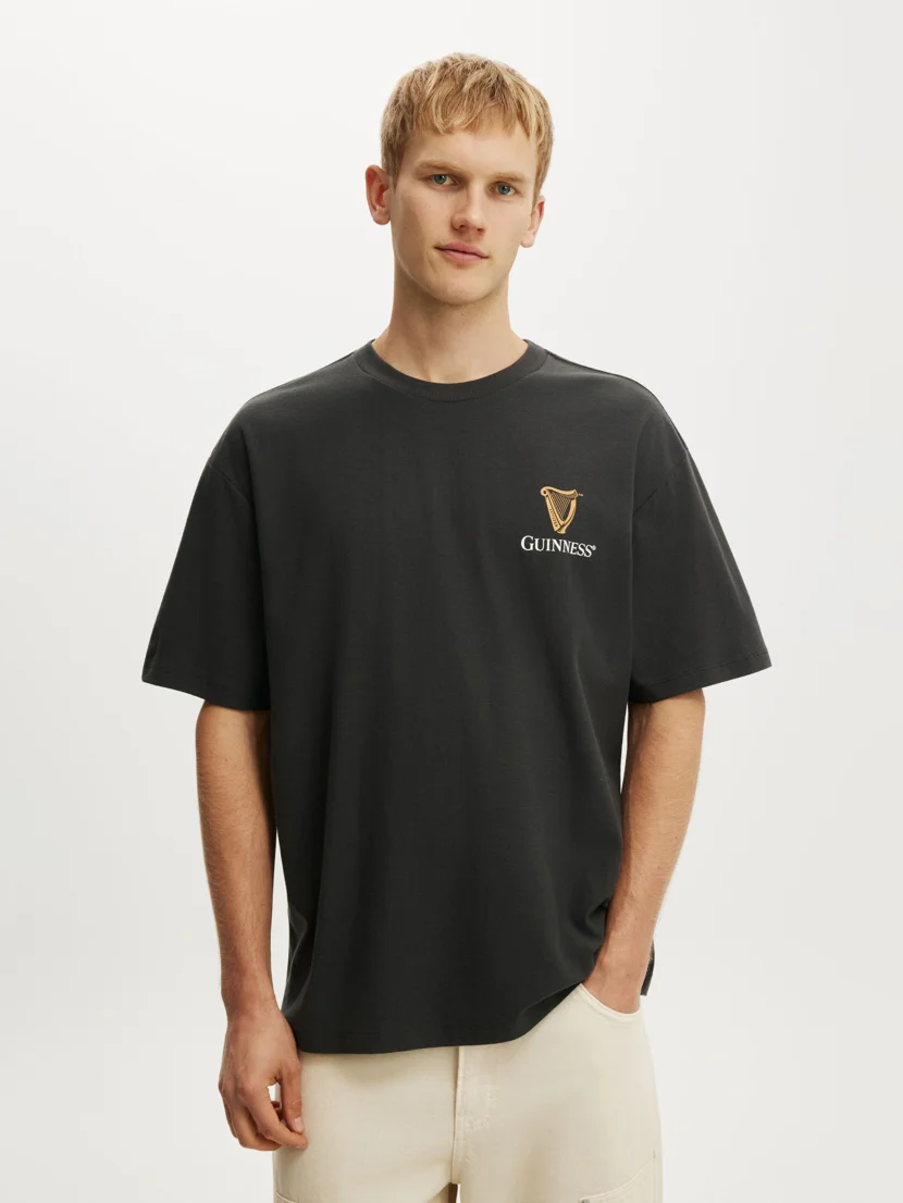 COTTON ON Áo Thun Ngắn Tay Nam - Everyday Fit License Beer Tsh