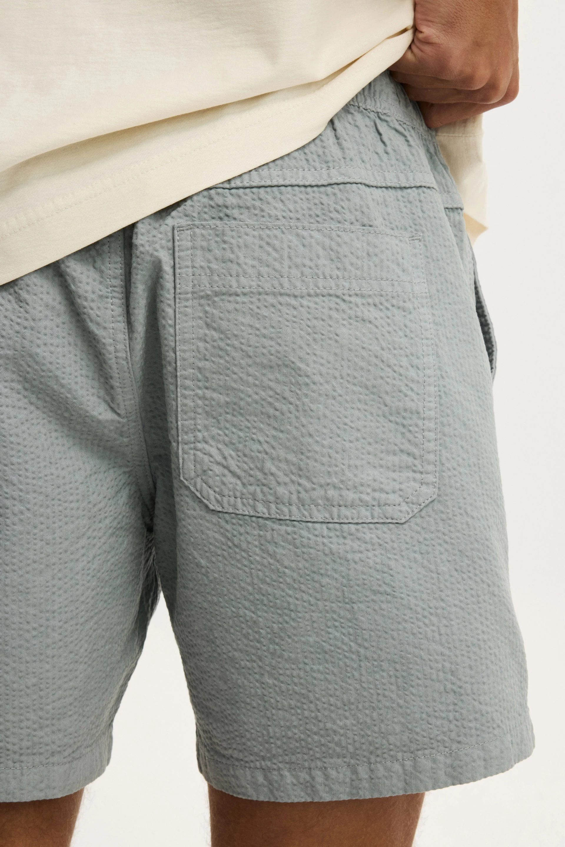 COTTON ON Quần Vải Ngắn Nam - Easy Short