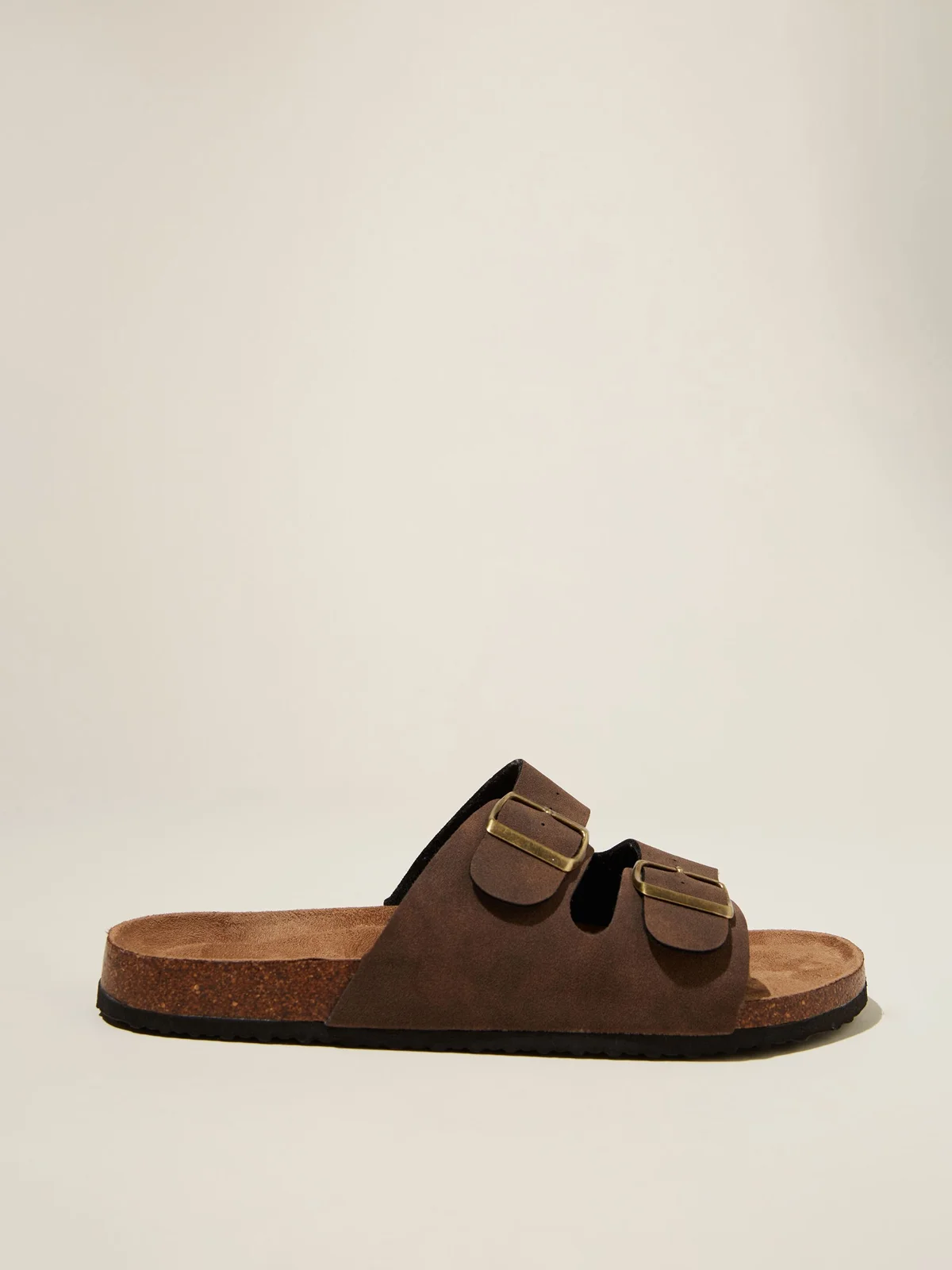 COTTON ON Dép Sandal Nam-Double Buckle Sandal