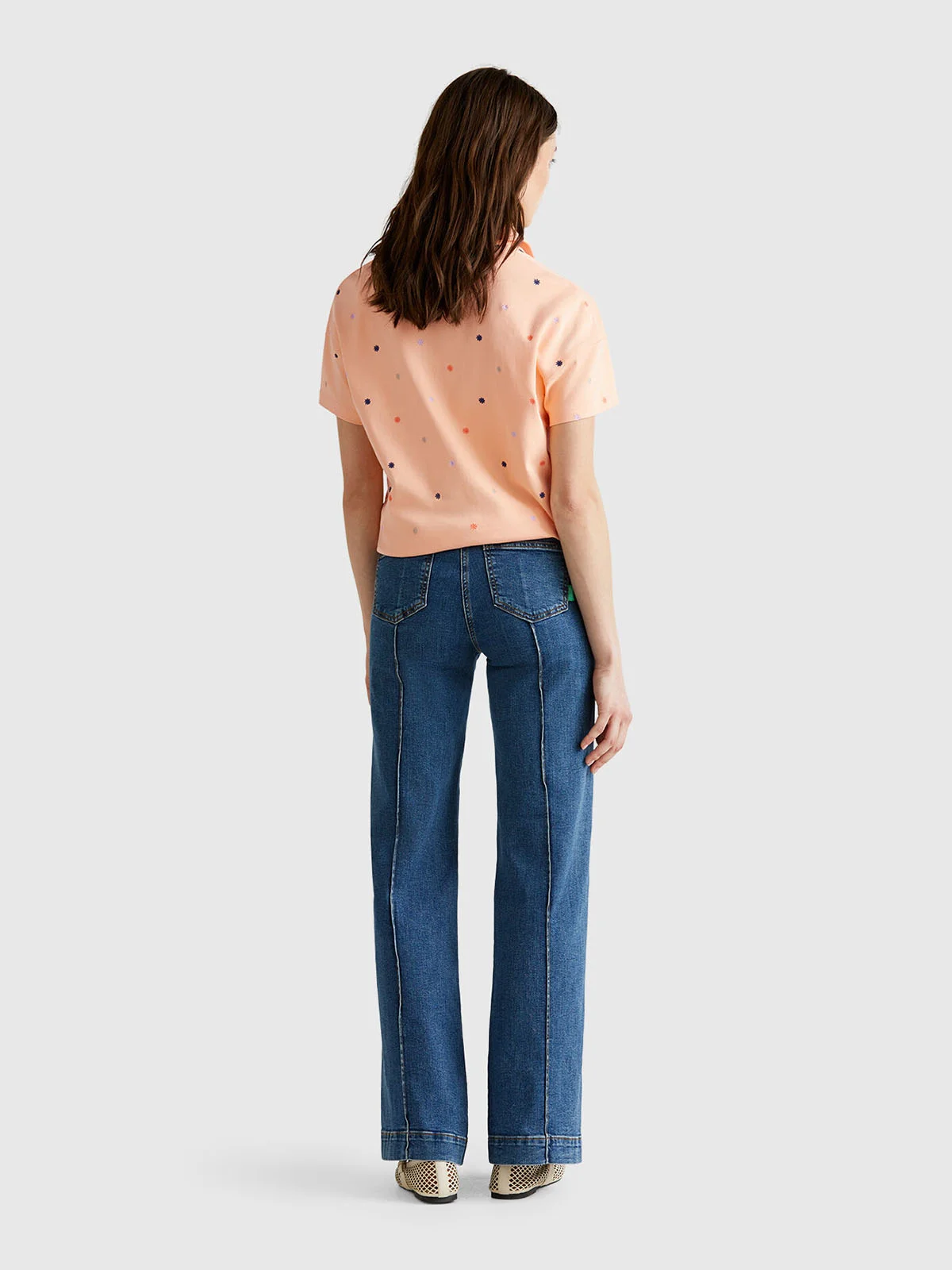 UNITED COLORS OF BENETTON Áo Polo Ngắn Tay Nữ