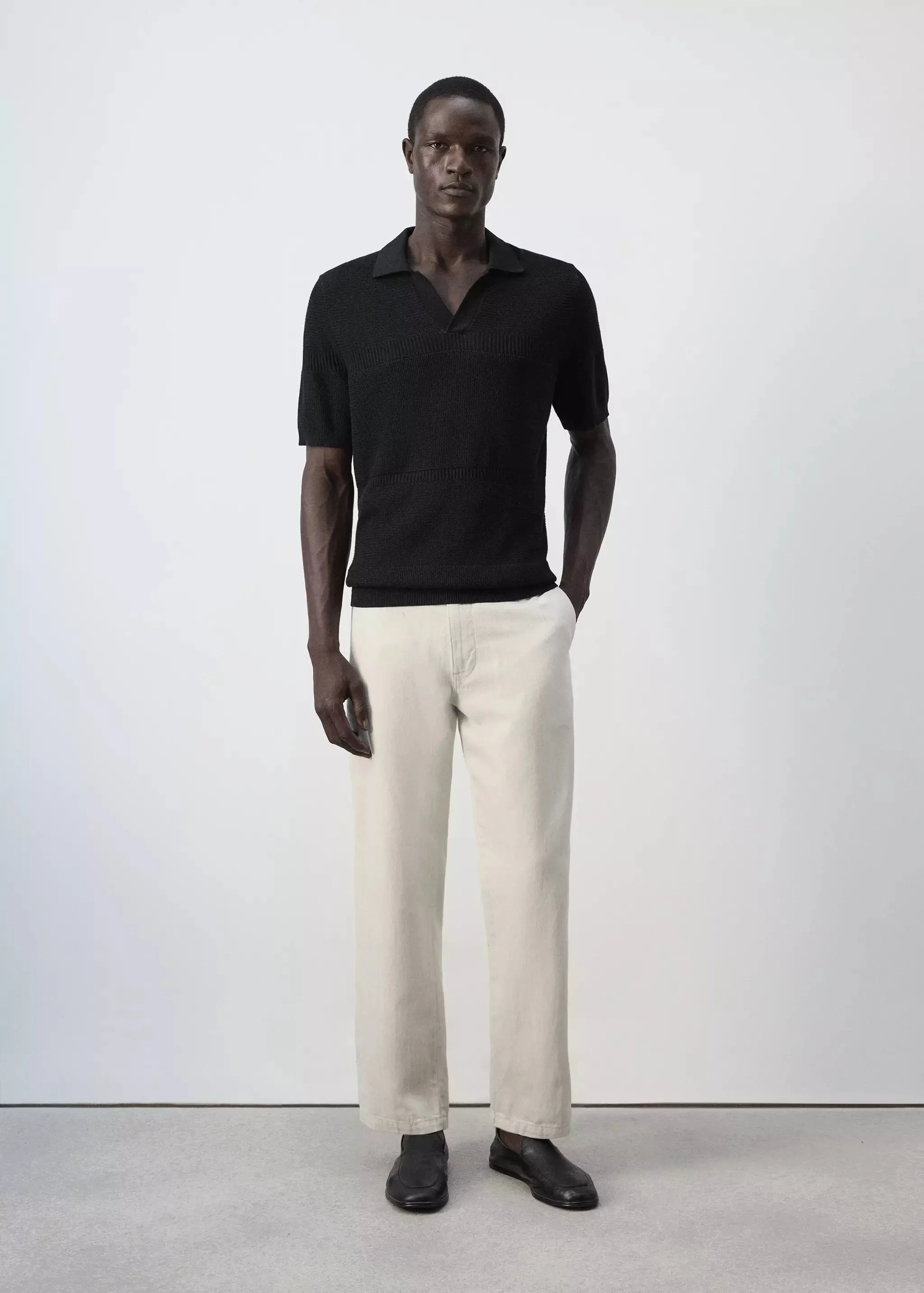 MANGO Áo Polo Nam Soul