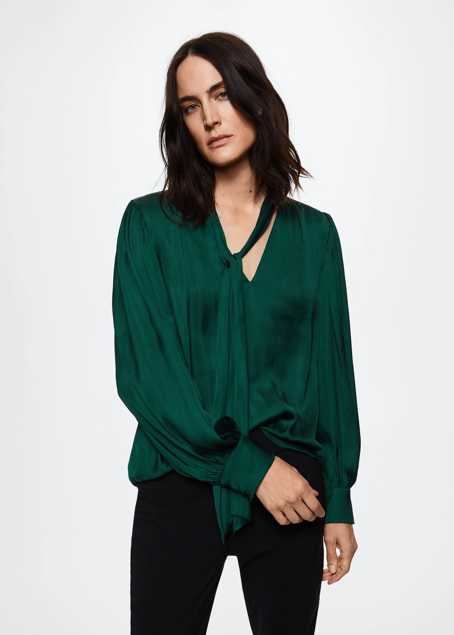 MANGO Áo Kiểu Nữ Aire