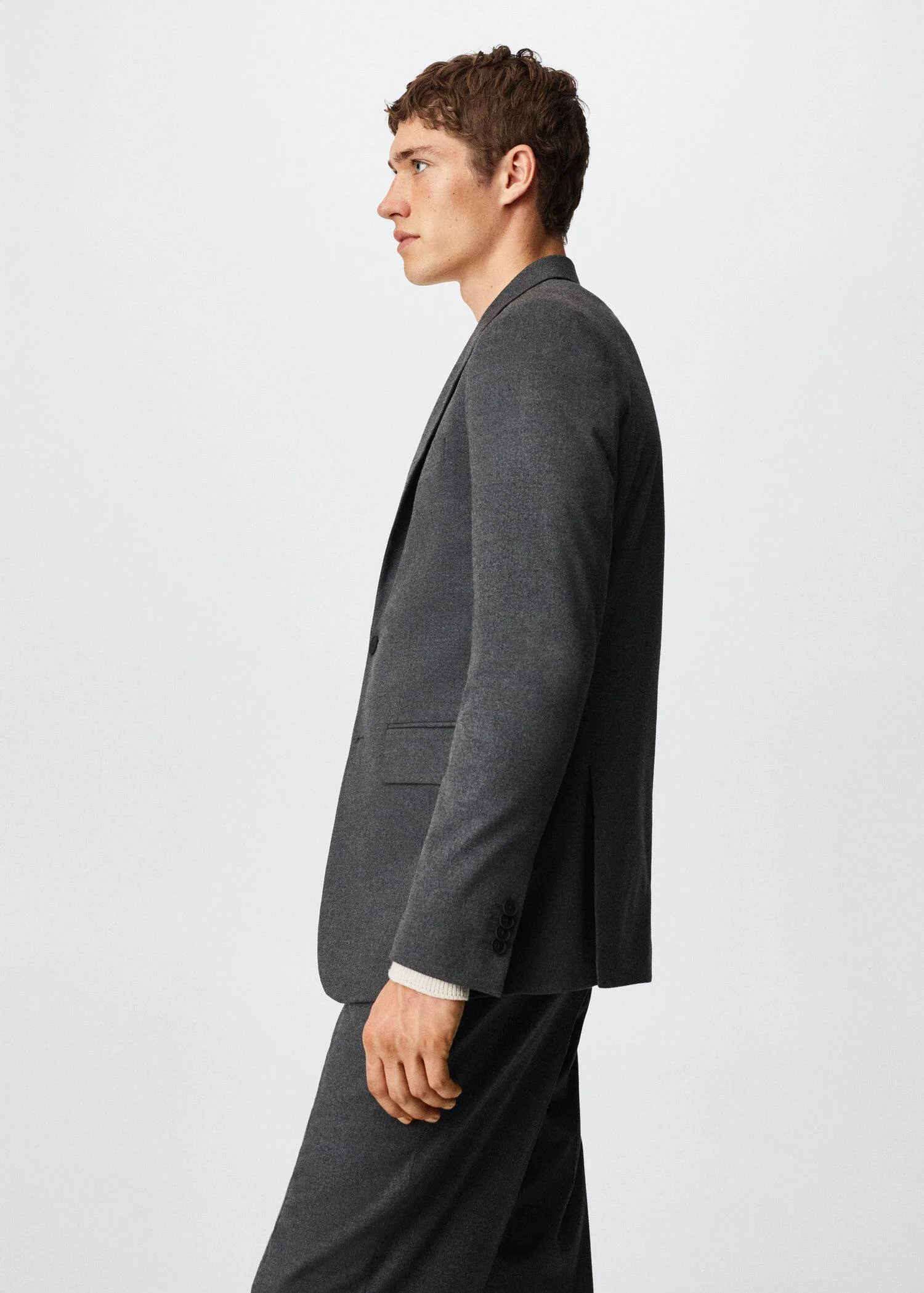 MANGO Áo Vest Nam Paris