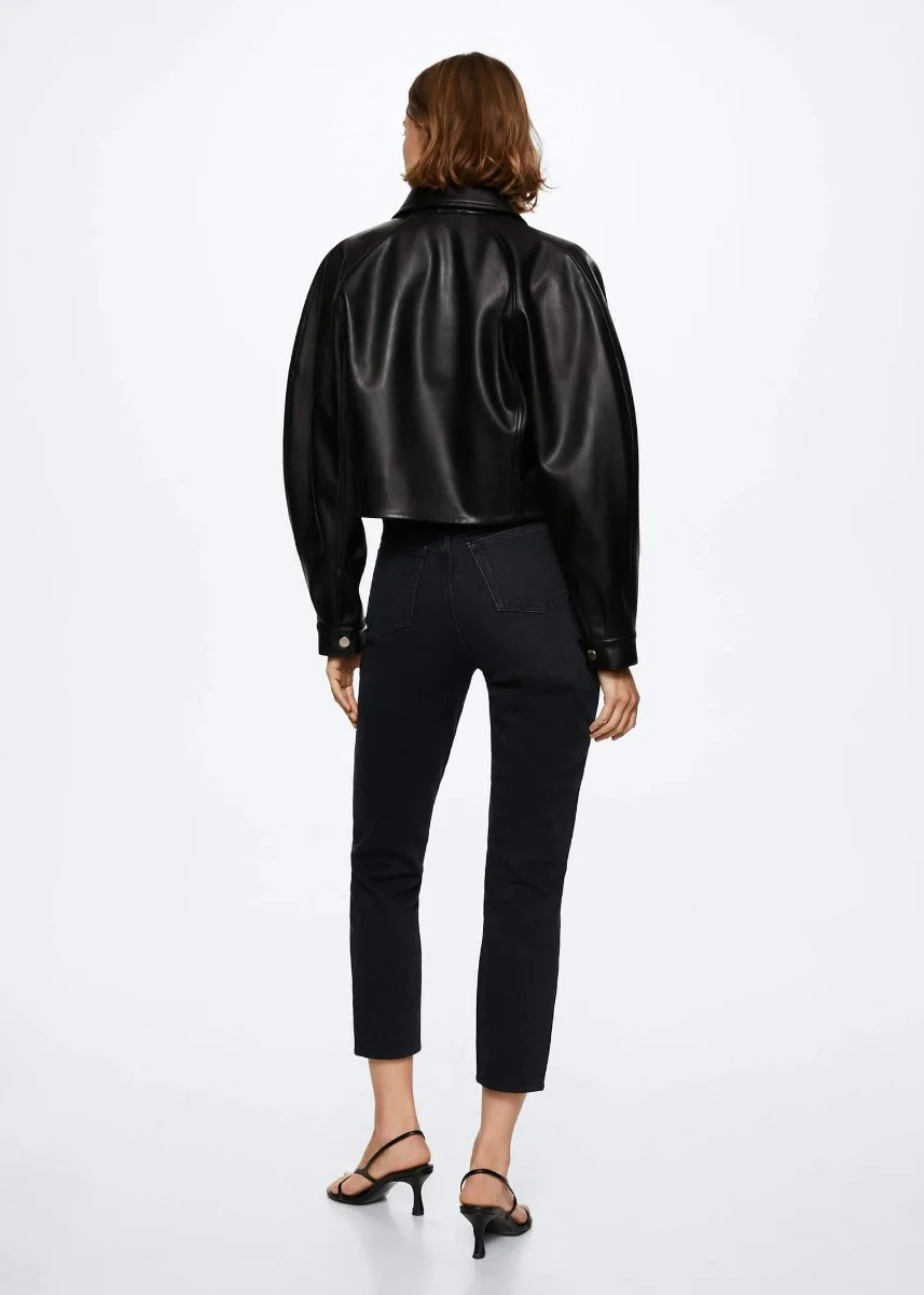 MANGO Quần Jeans Nữ Newmom