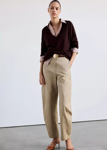 MANGO Quần Dài Nữ Cercle