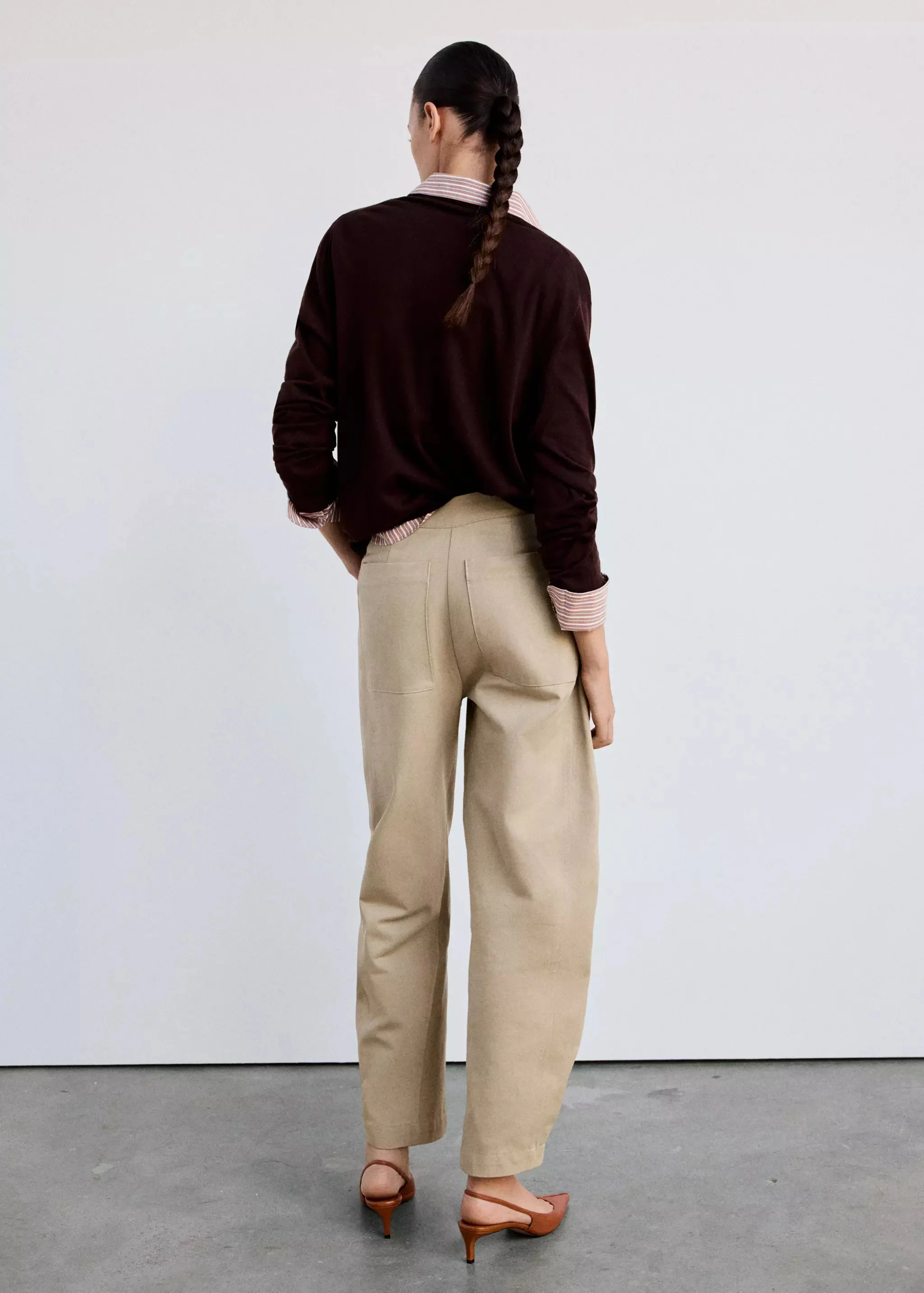 MANGO Quần Dài Nữ Cercle