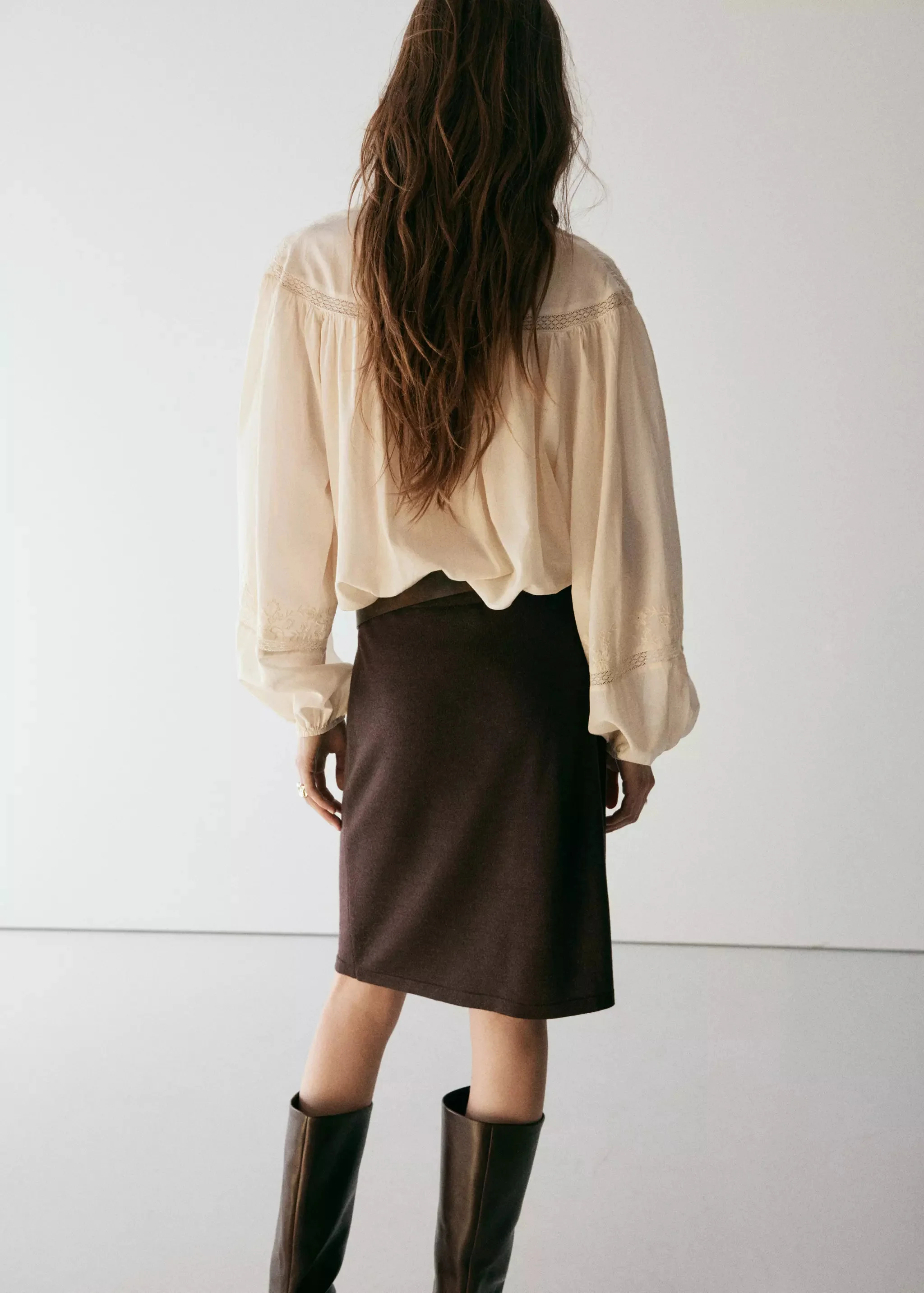 MANGO Áo Kiểu Nữ Raquel