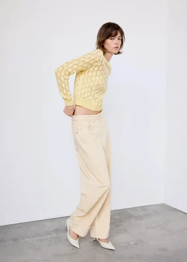 MANGO Áo Len Nữ Tamara