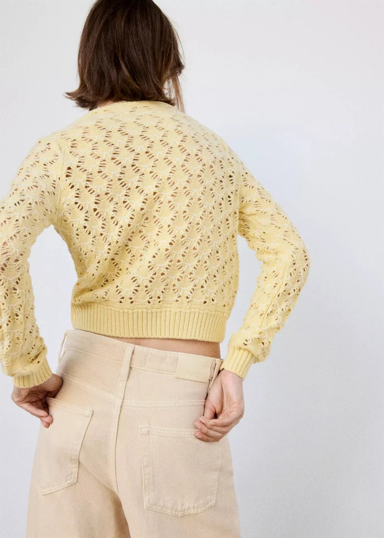 MANGO Áo Len Nữ Tamara