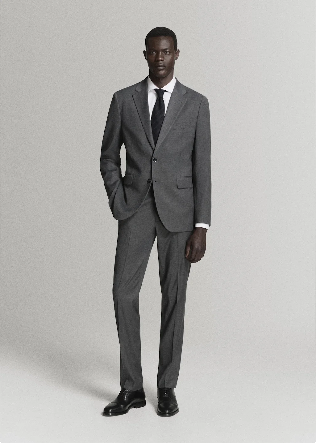 MANGO Áo Blazer Nam Milan