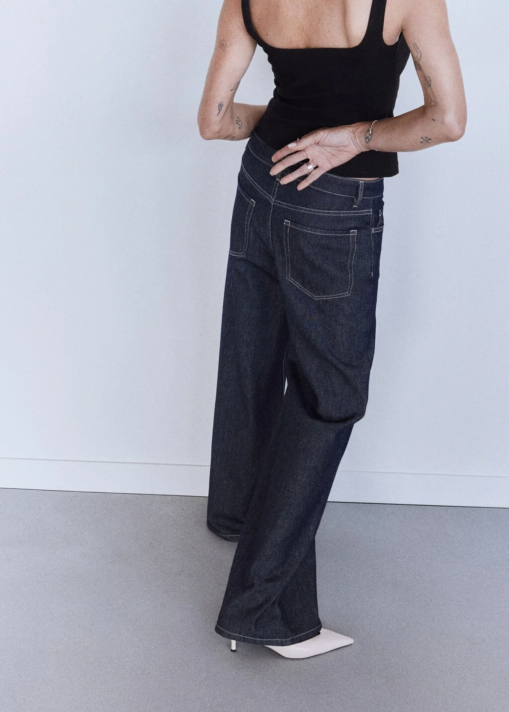 MANGO Quần Jeans Nữ Joy