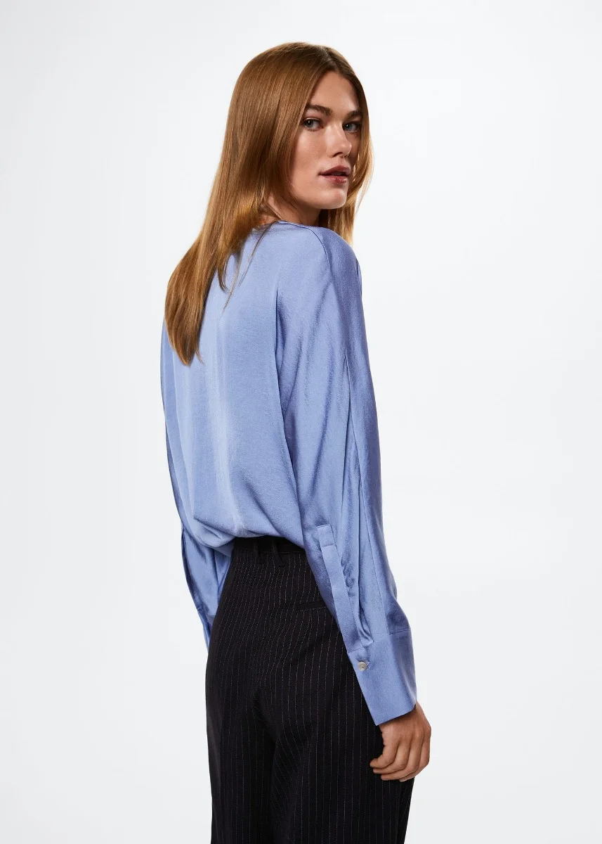 MANGO Áo Kiểu Nữ Olivia
