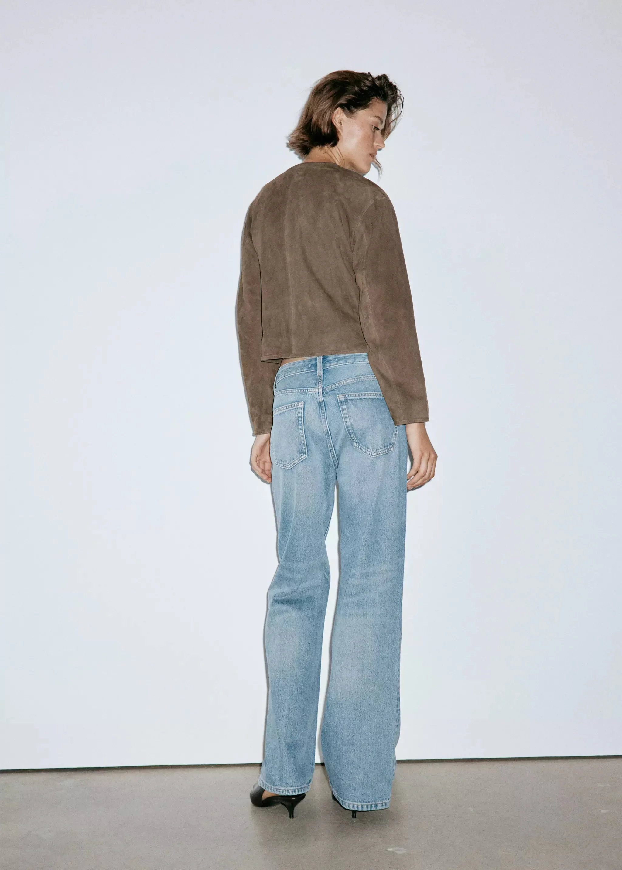 MANGO Quần Jeans Nữ Miami