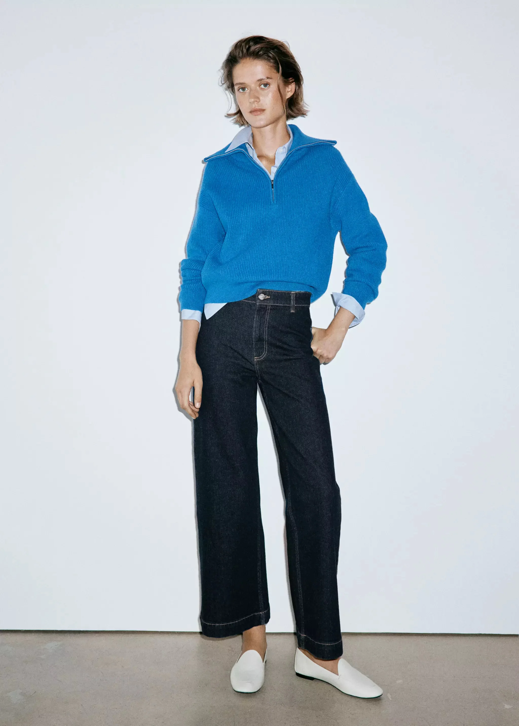 MANGO Quần Jeans Nữ Catherin