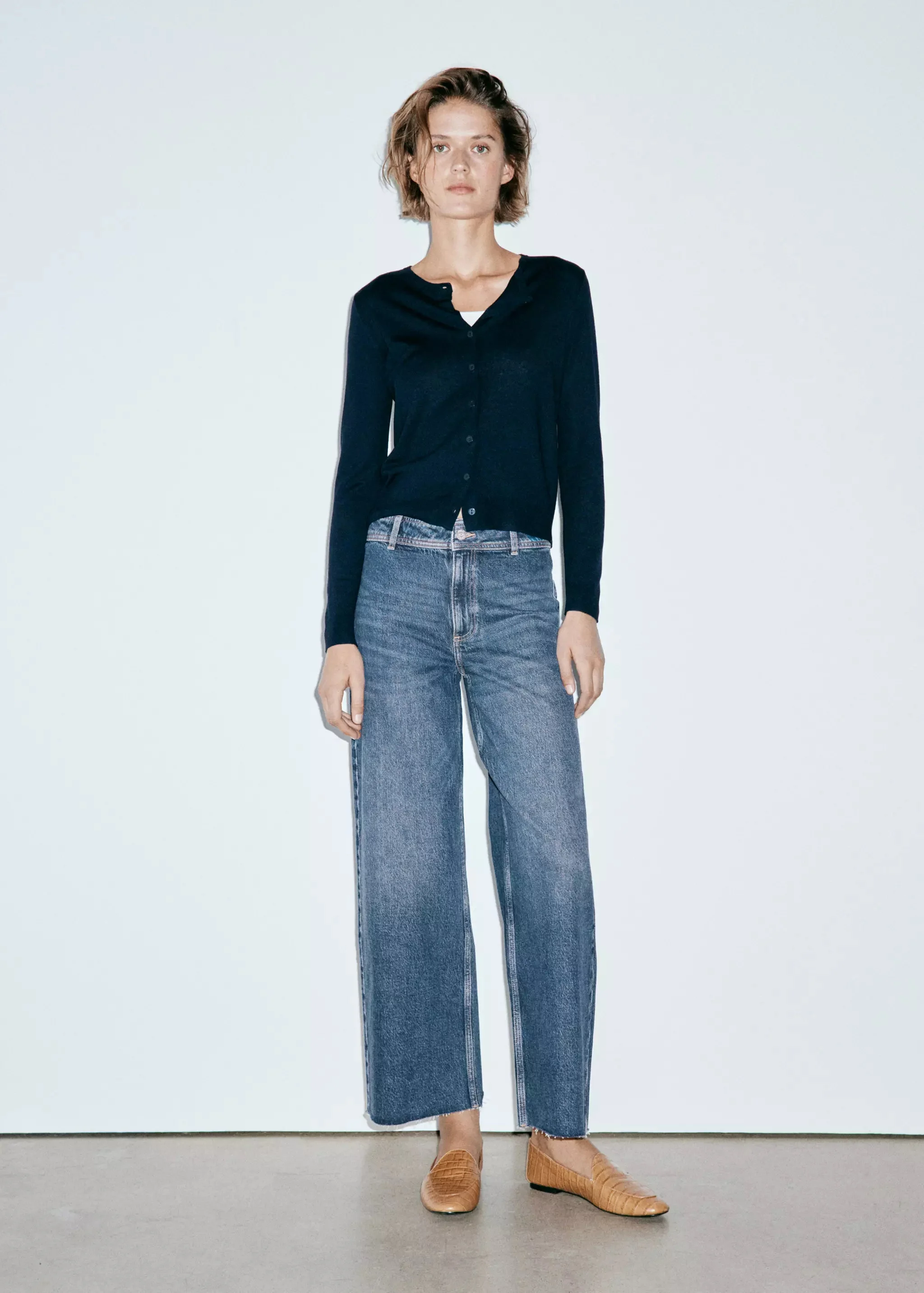 MANGO Quần Jeans Nữ Catherin