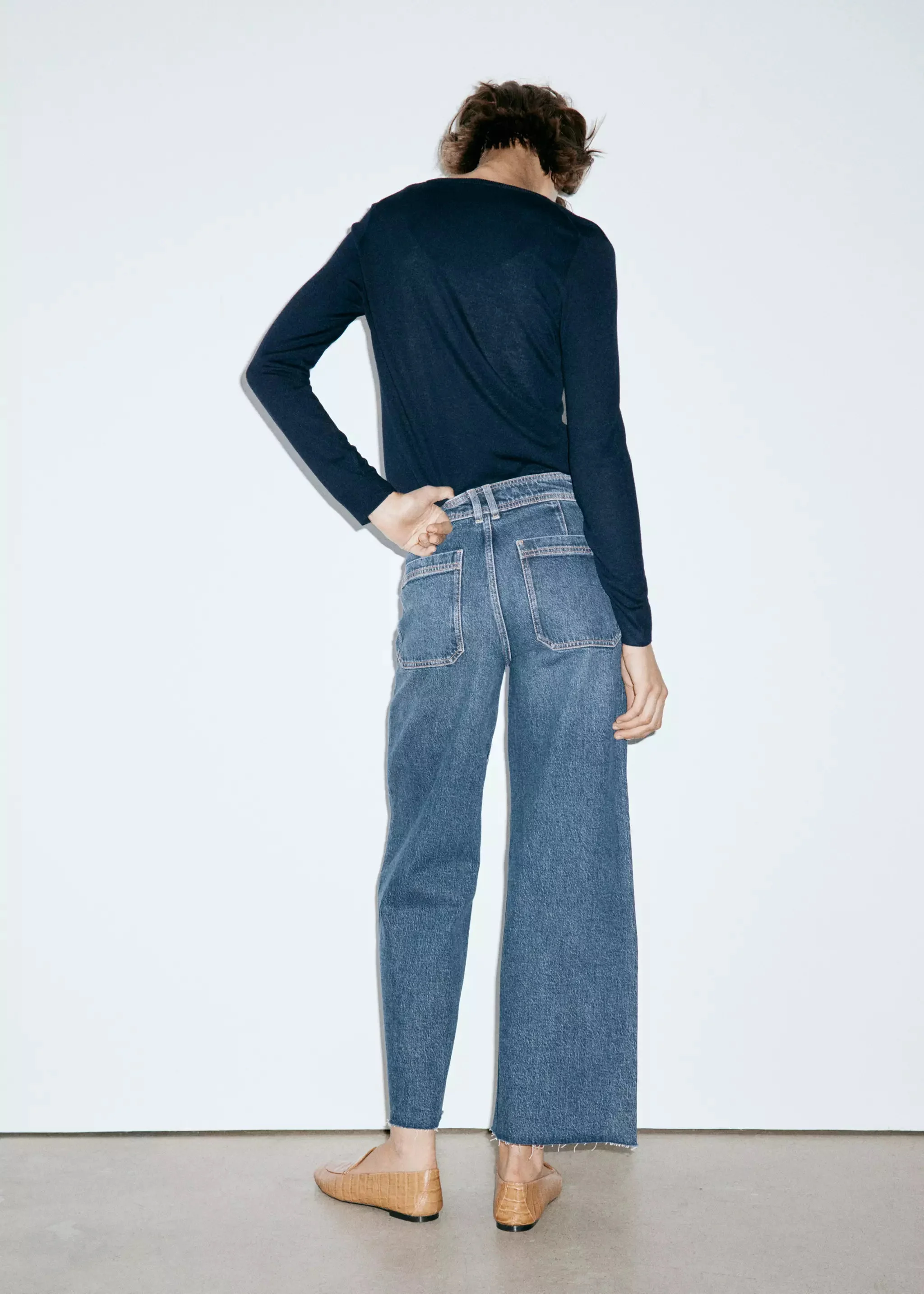 MANGO Quần Jeans Nữ Catherin