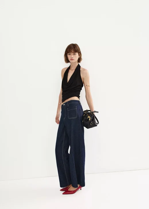 MANGO Quần Jeans Nữ Jessie