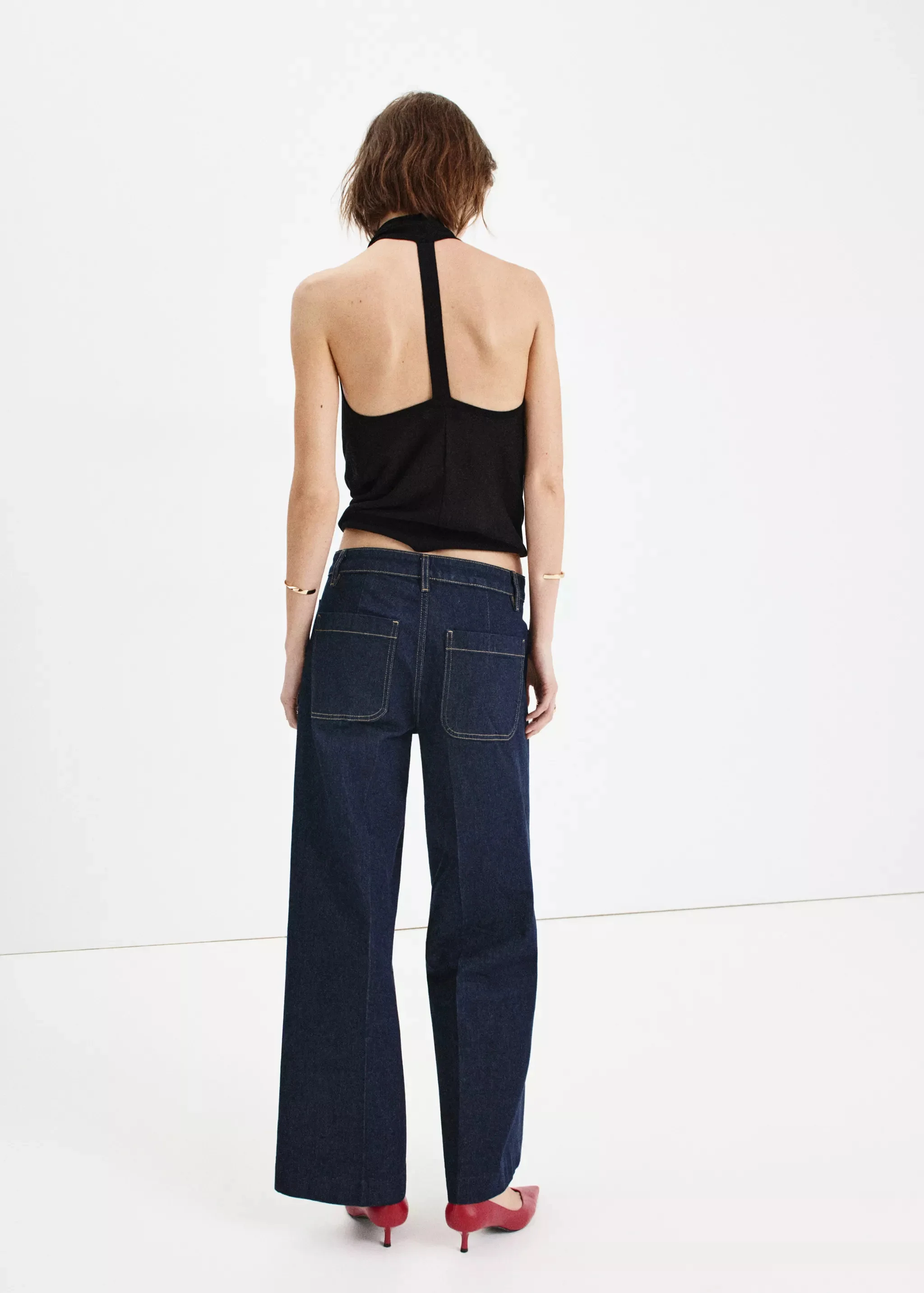 MANGO Quần Jeans Nữ Jessie