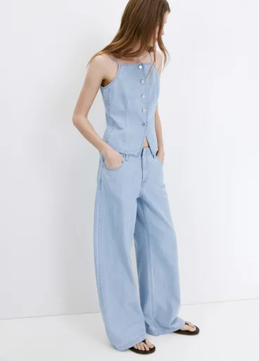 MANGO Quần Jeans Nữ Sagaro