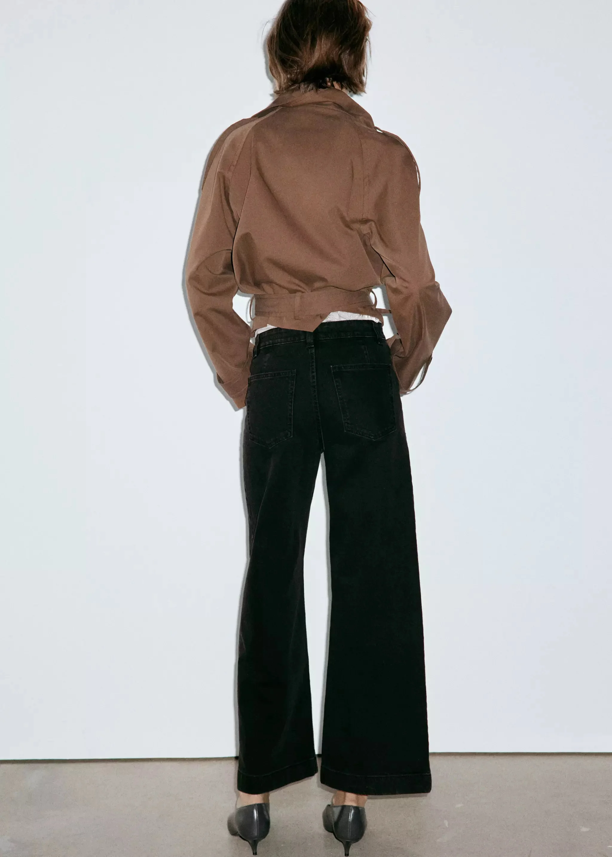 MANGO Quần Jeans Nữ Catherin