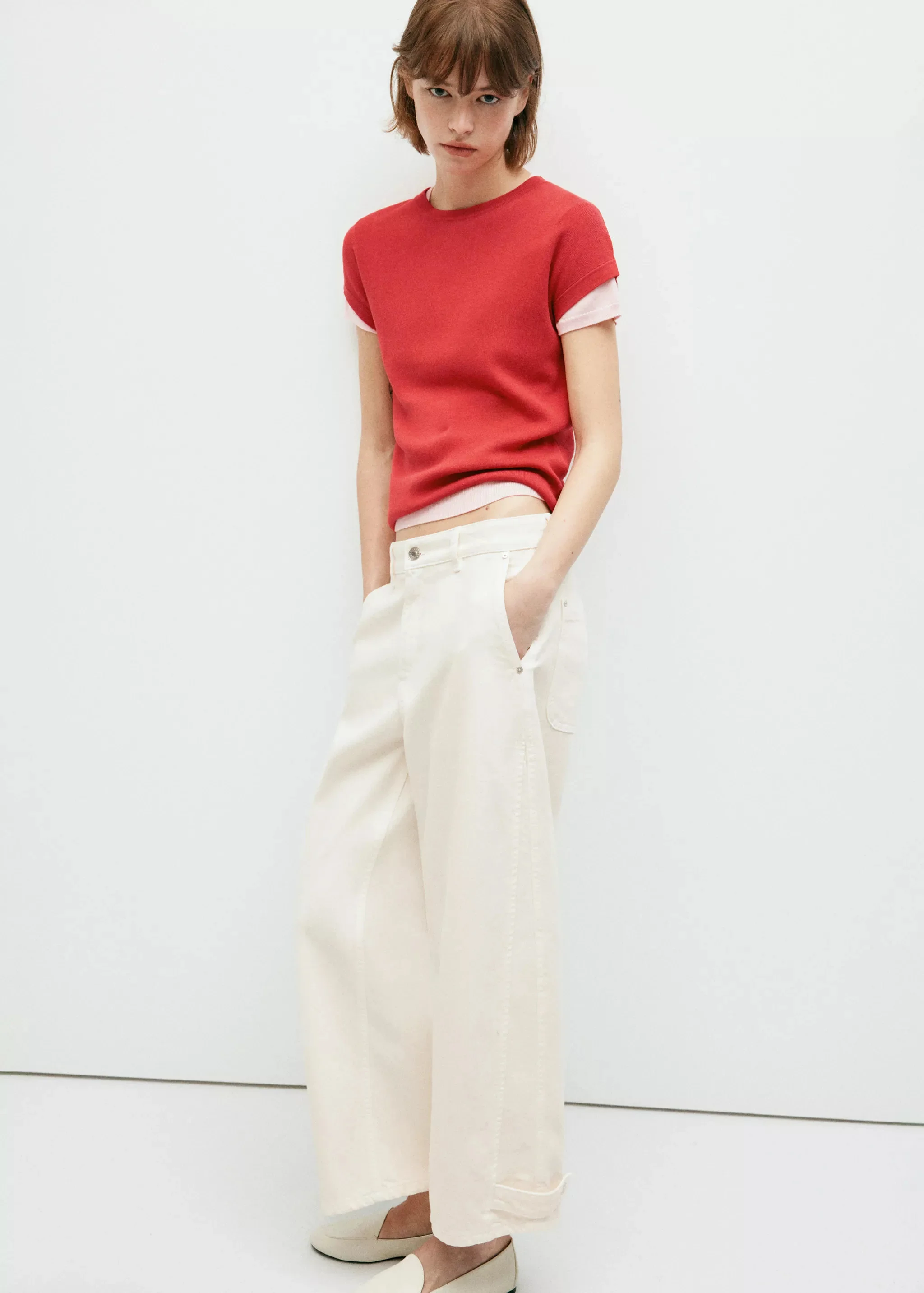 MANGO Quần Jeans Nữ Clotilde