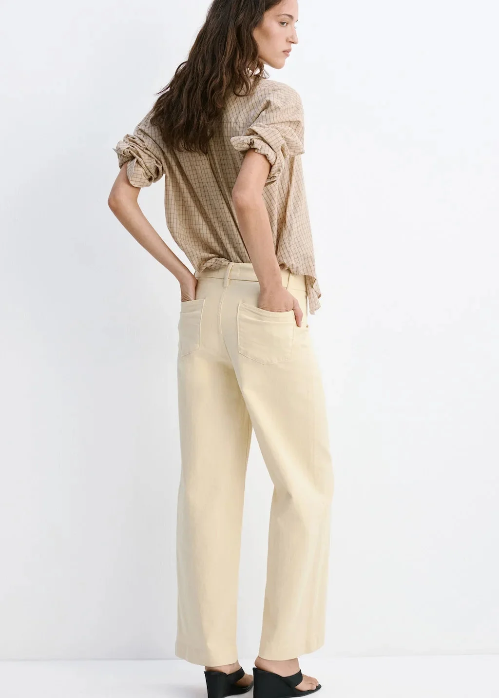 MANGO Quần Jeans Nữ Paloma