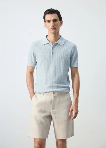 MANGO Áo Polo Nam Flew