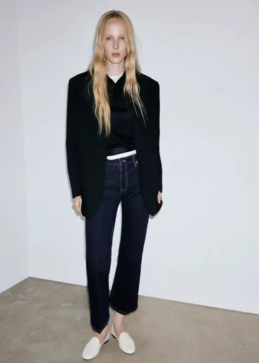 MANGO Quần Jeans Nữ Sienna