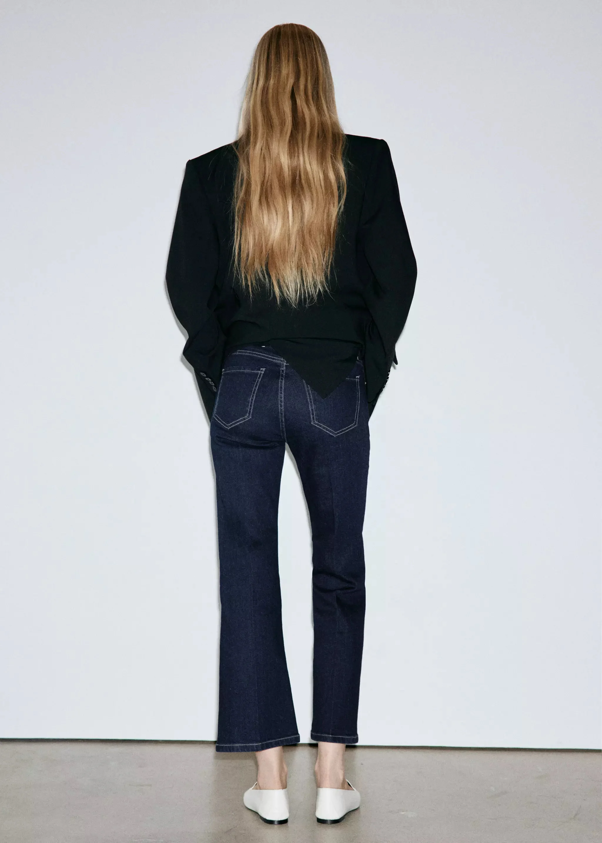 MANGO Quần Jeans Nữ Sienna
