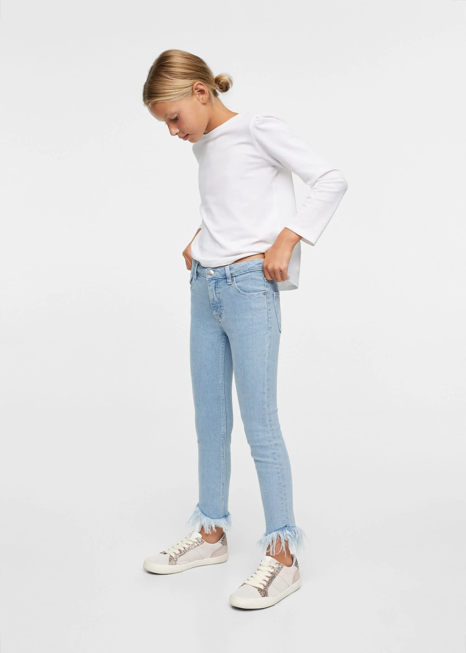 MANGO Quần Jeans Bé Gái Maddy