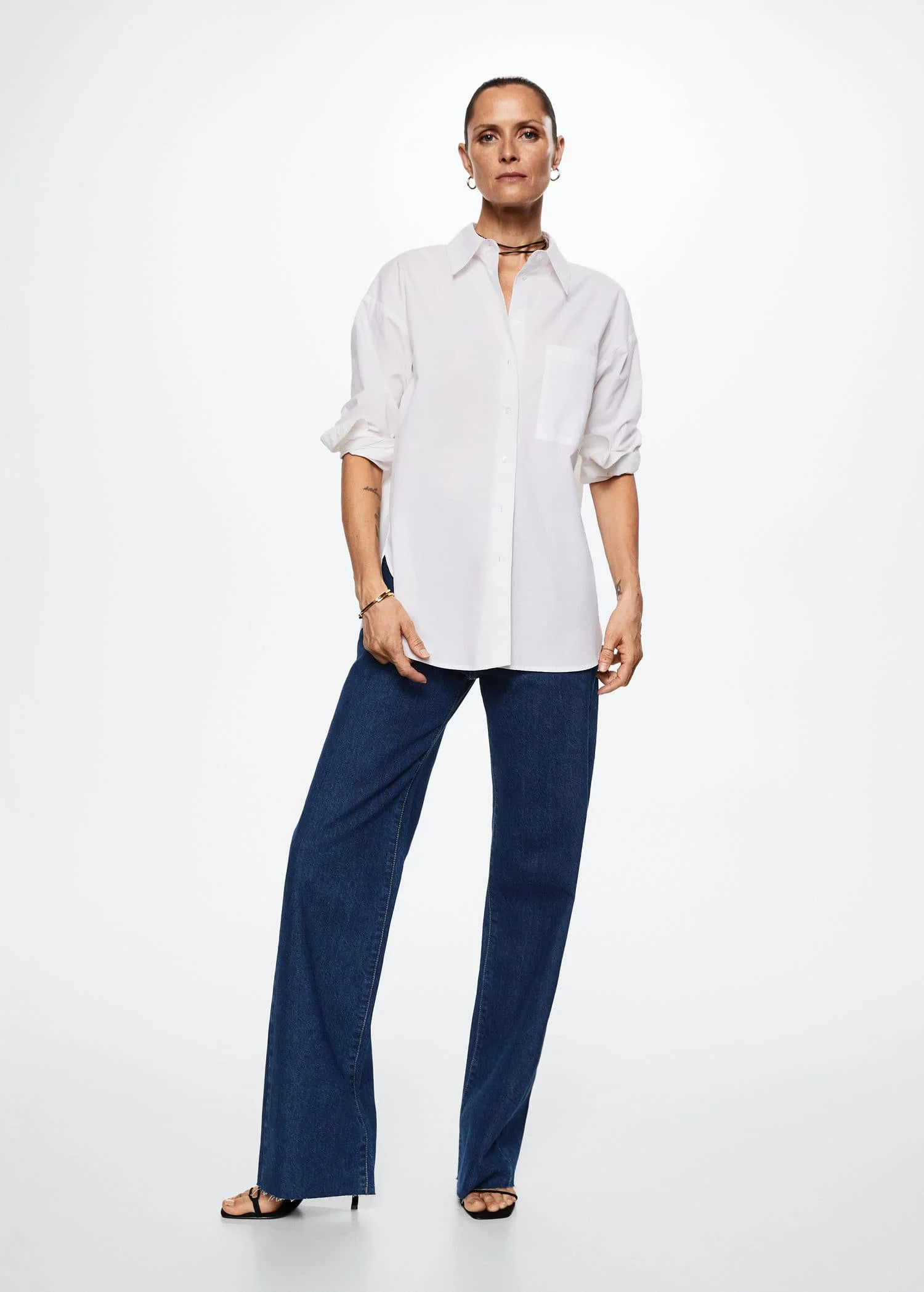 MANGO Quần Jeans Nữ Nora