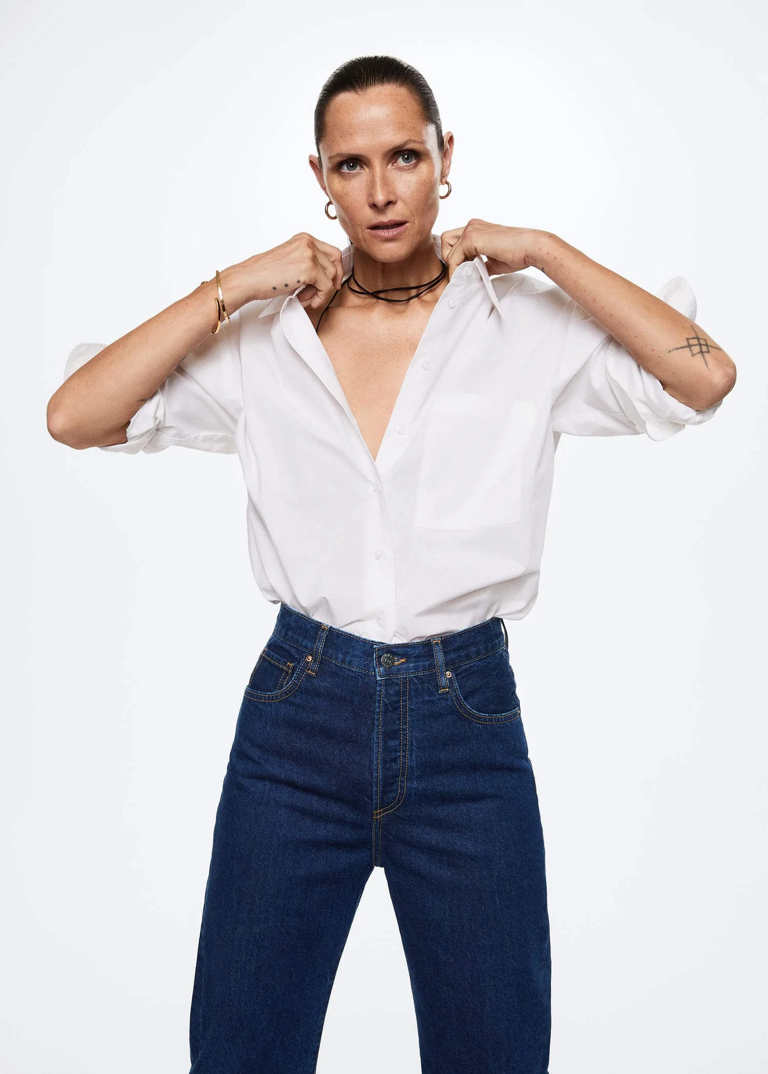 MANGO Quần Jeans Nữ Nora