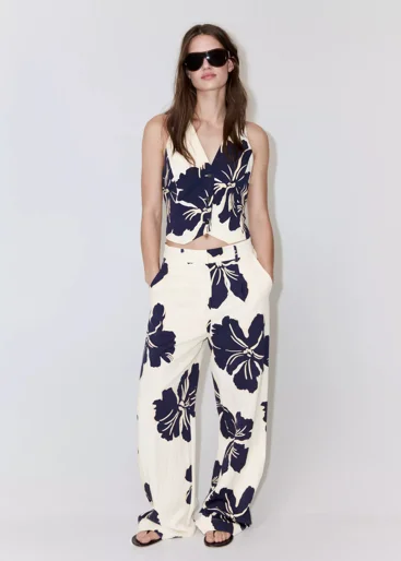 MANGO Áo Kiểu Nữ Dotter