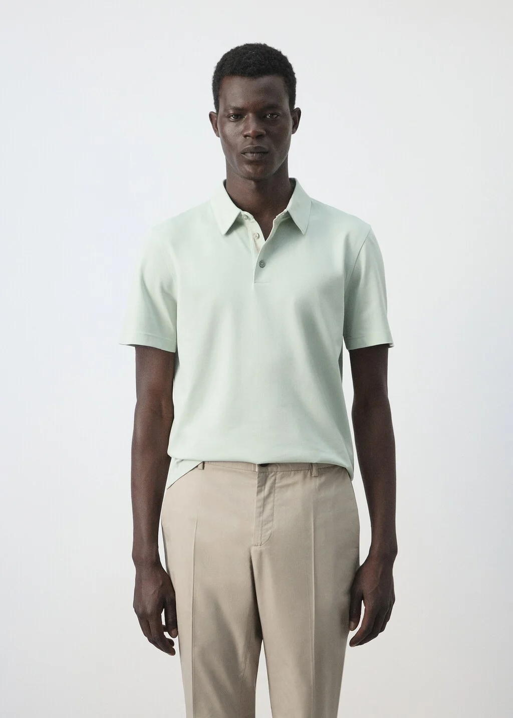 MANGO Áo Polo Nam Ezequi