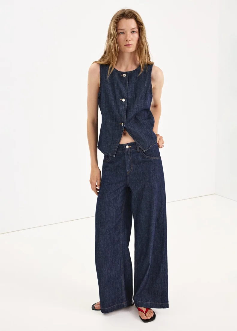 MANGO Quần Jeans Nữ Lia