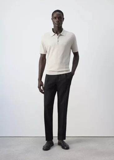 MANGO Áo Polo Nam Galaxy