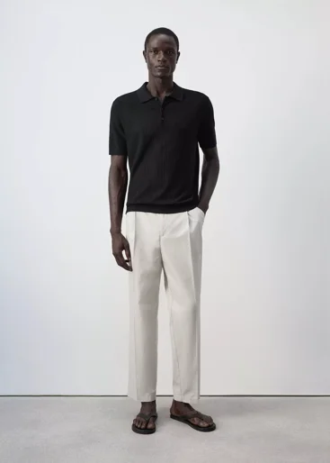 MANGO Áo Polo Nam Galaxy