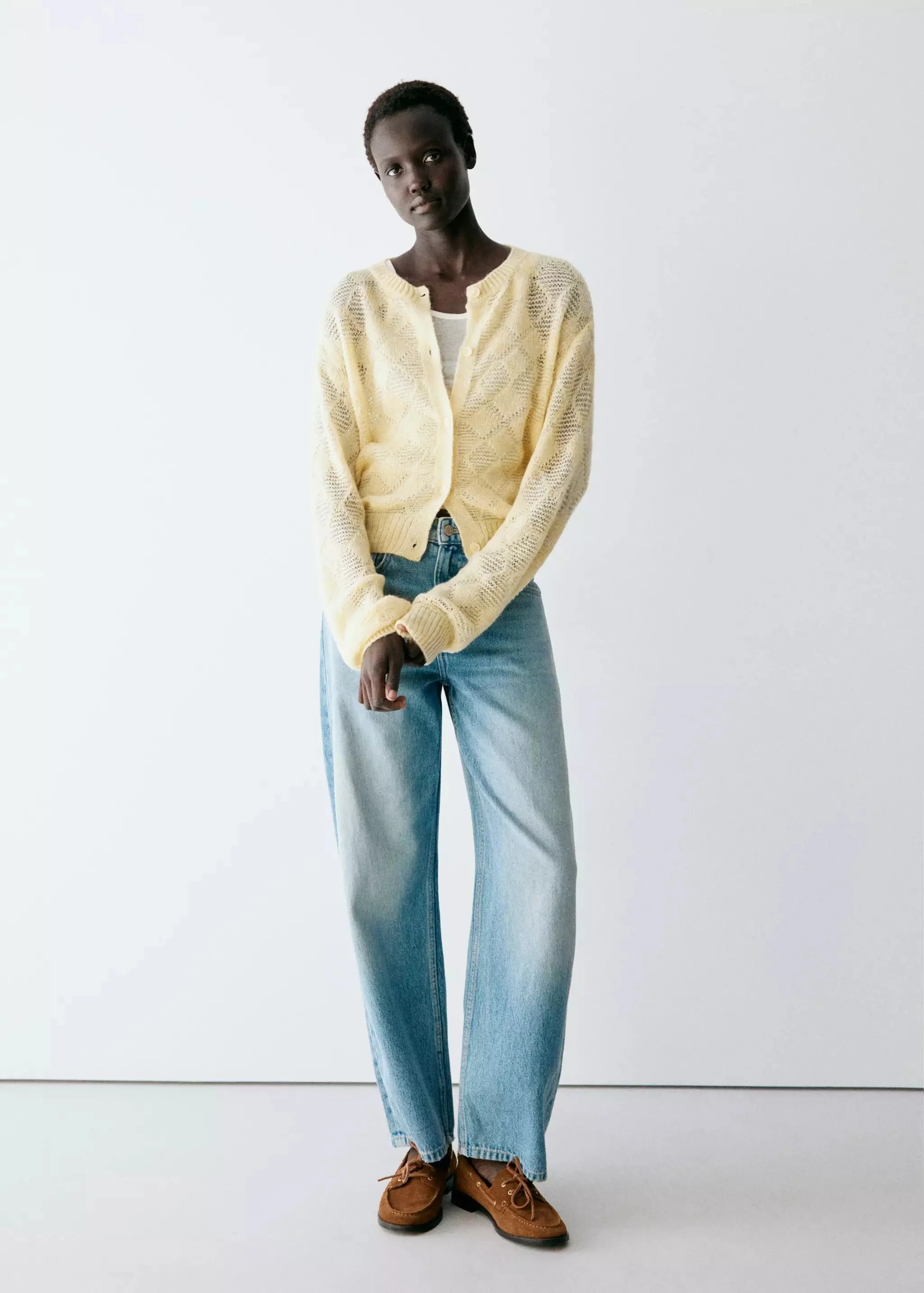 MANGO Áo Khoác Len Nữ Camille