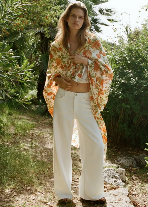 MANGO Quần Jeans Nữ Ludovic