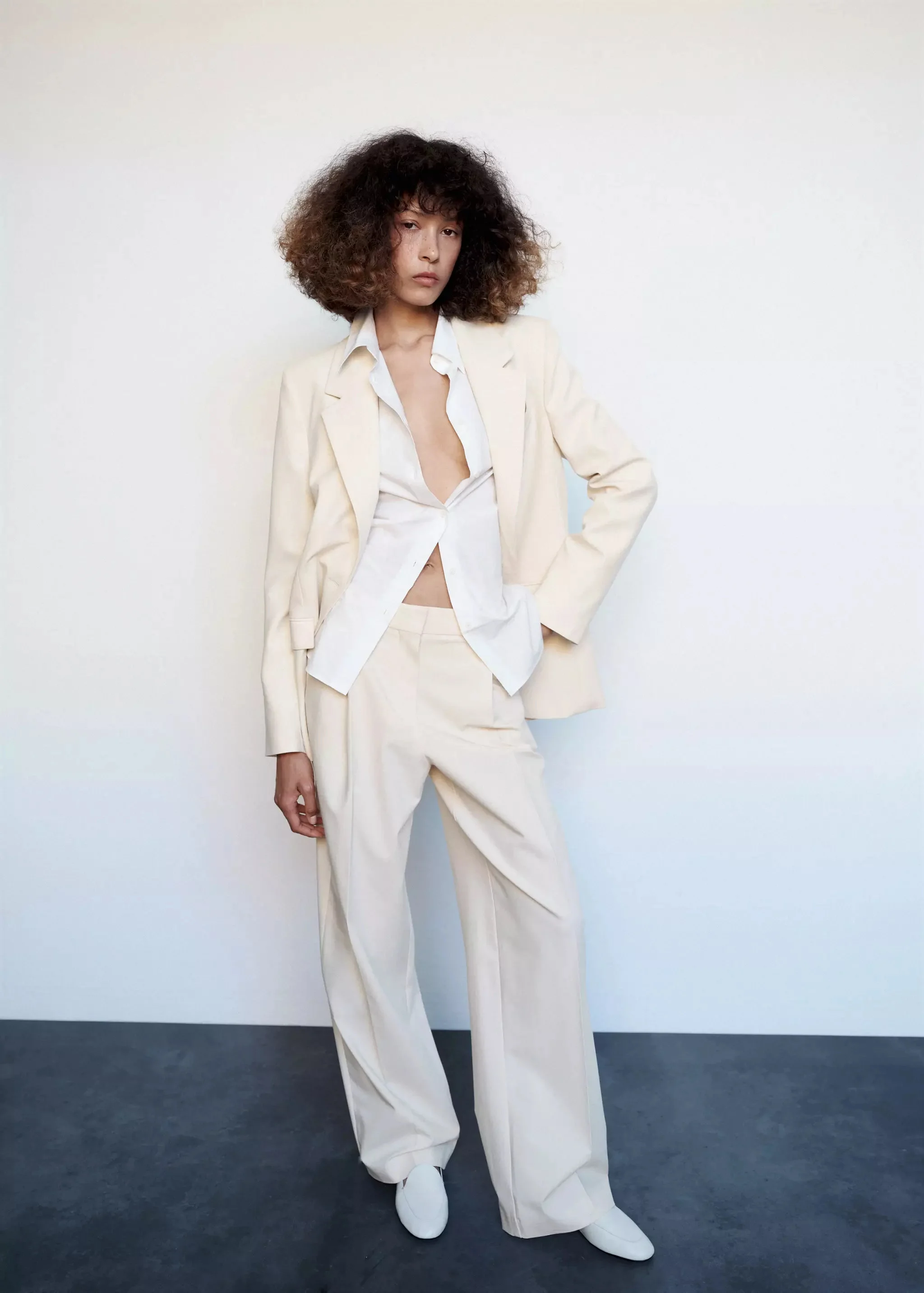 MANGO Áo Blazer Nữ Betancur