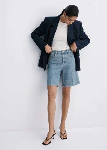 MANGO Quần Ngắn Nữ Camilla