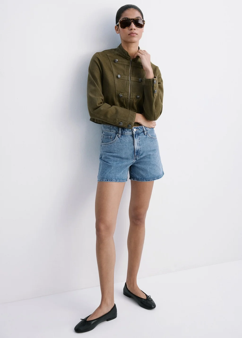 MANGO Quần Ngắn Nữ Zoey
