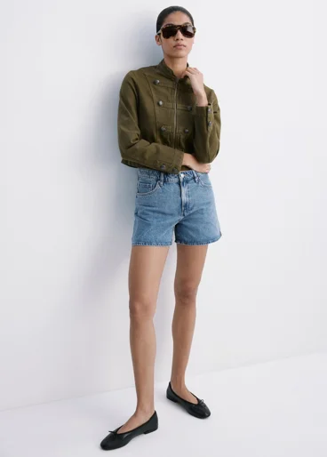 MANGO Quần Ngắn Nữ Zoey