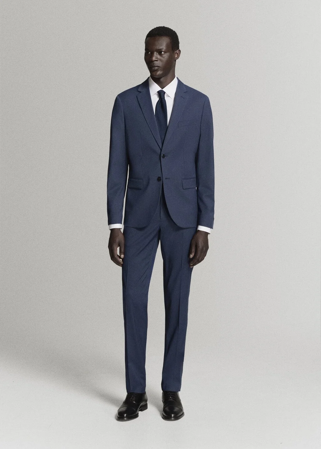 MANGO Áo Blazer Nam Paris