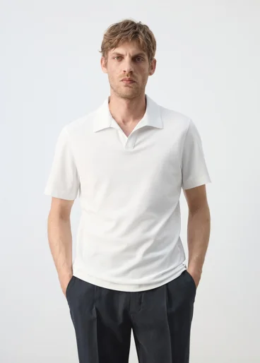 MANGO Áo Polo Nam Taga