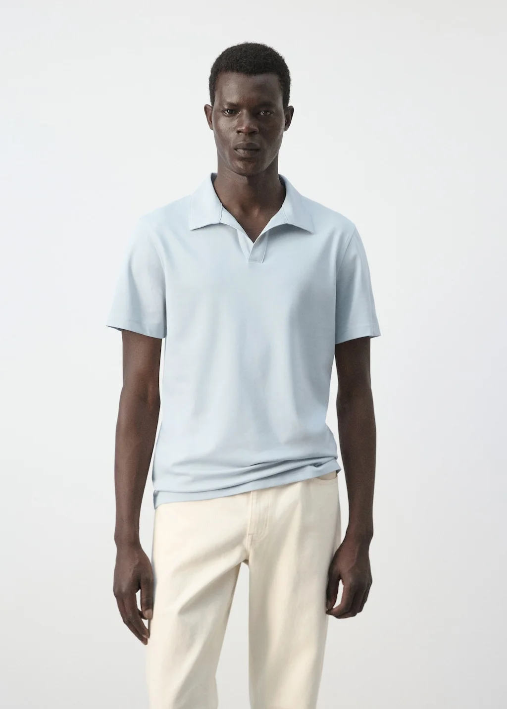 MANGO Áo Polo Nam Taga