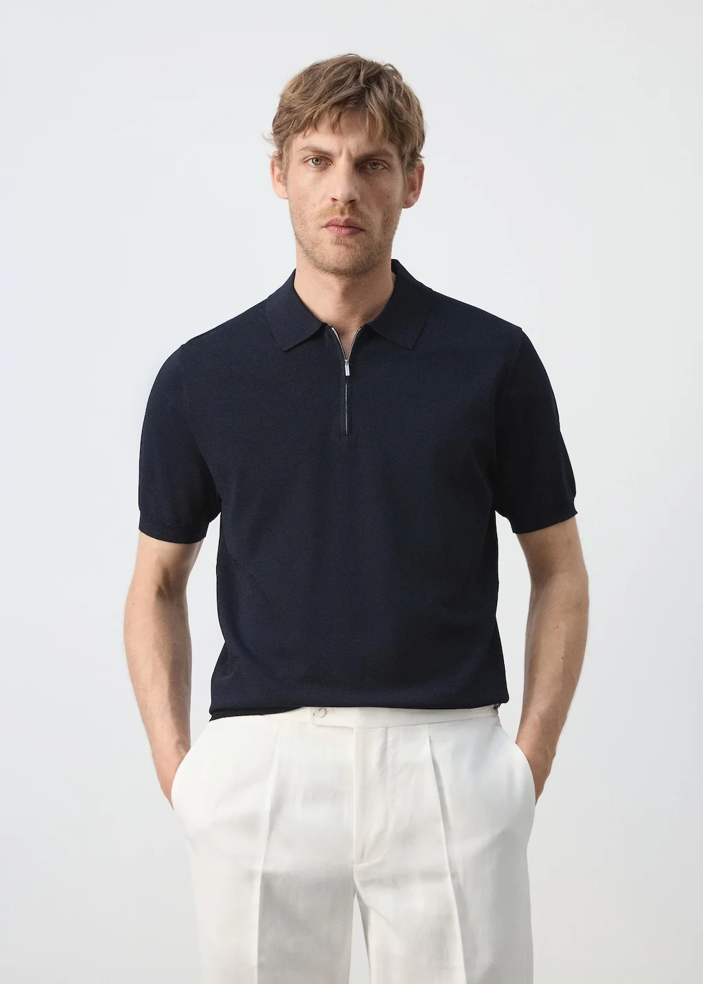MANGO Áo Polo Nam Bril