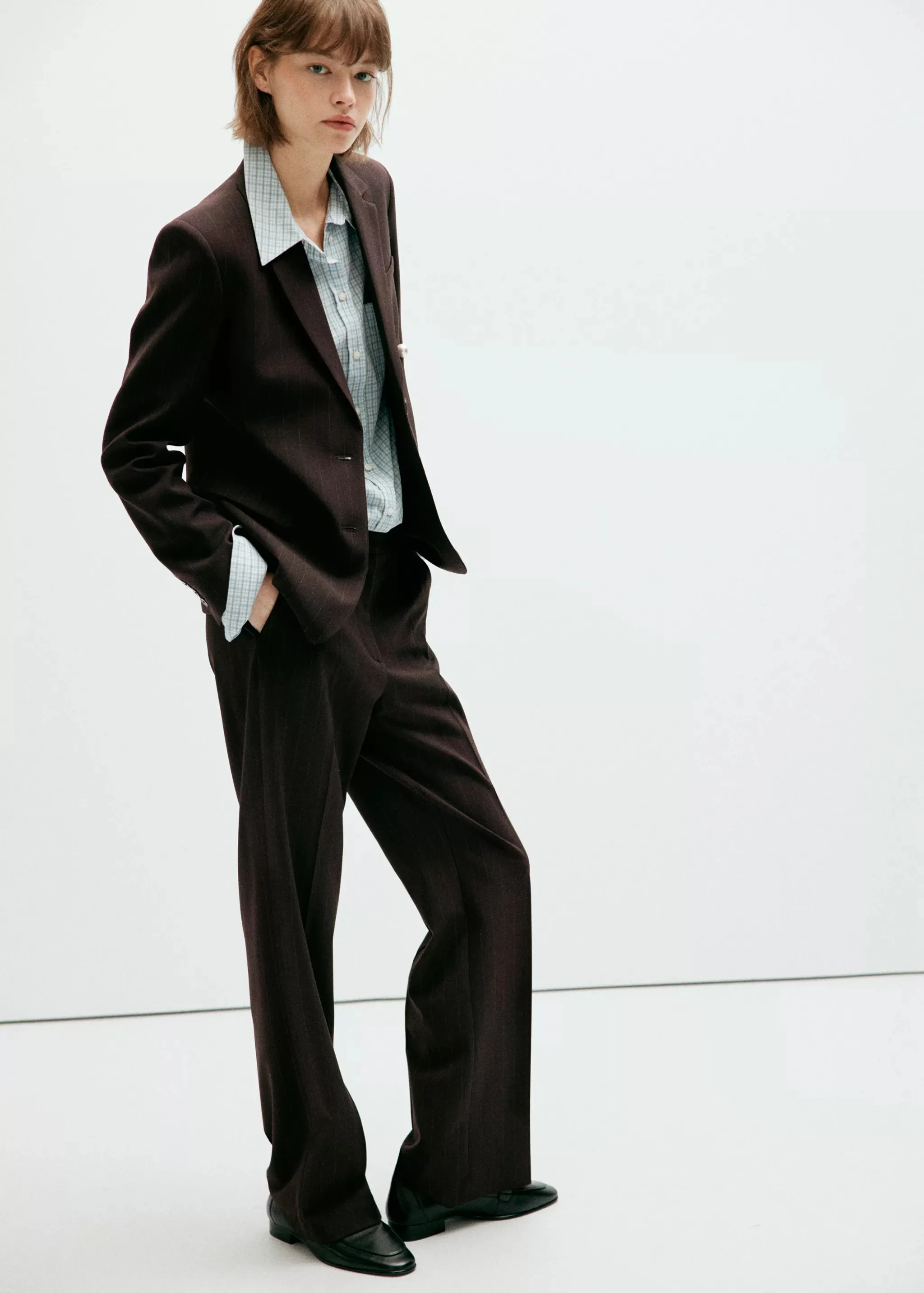 MANGO Áo Blazer Nữ Bergen
