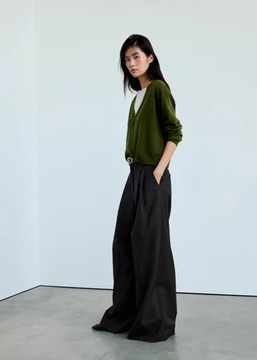 MANGO Áo Khoác Len Nữ Nekkon